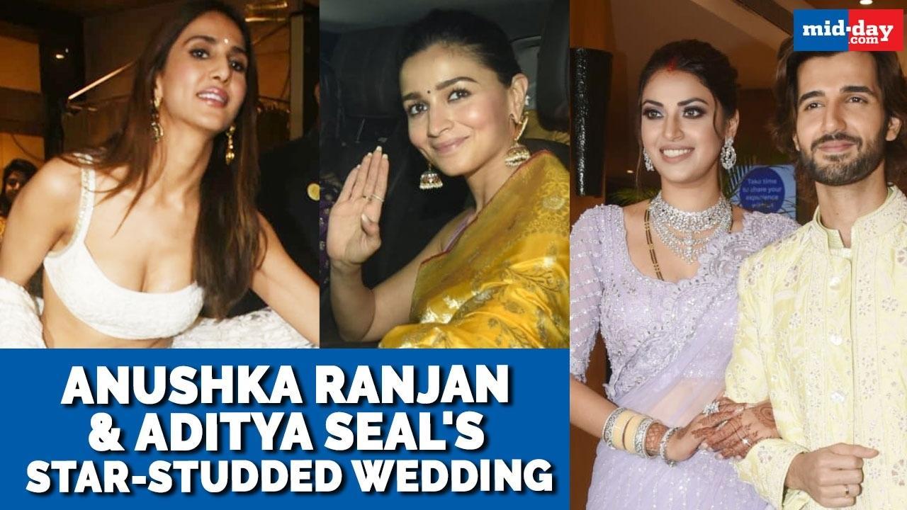 Anushka Ranjan and Aditya Seal tie the knot in a star-studded wedding ceremony